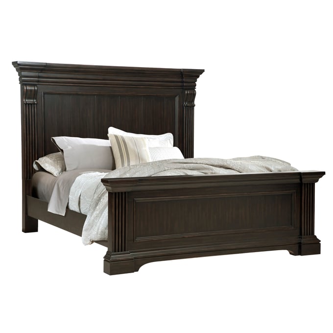 Pulaski Caldwell Brown Queen Bed RH-P012-BR-K1