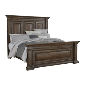 Pulaski Woodbury Brown Queen Panel Bed