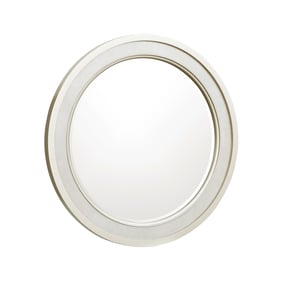 Pulaski Zoey Silver Round Beveled Mirror