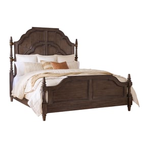 Pulaski Revival Row Brown King Panel Bed