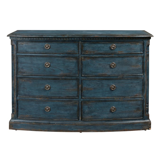 Pulaski Accents Blue Robin Egg 8 Drawers Dressing Chest RH-P301651