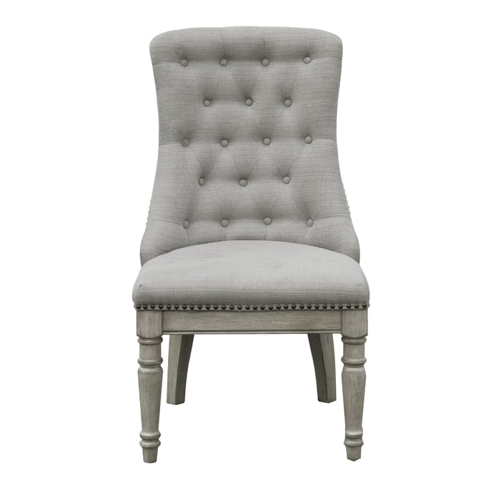 2 Pulaski Madison Ridge Gray Casual Host Chairs RH-P091275