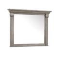 Madison Ridge Framed Dresser Mirror in Heritage Taupe