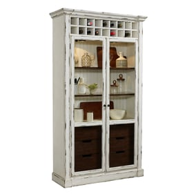 Pulaski PFC White Display Curio Cabinet