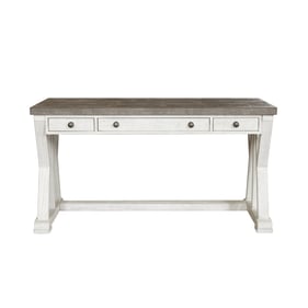 Samuel Lawrence Valley Ridge White 3 Drawers Desk