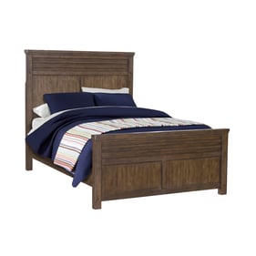 Samuel Lawrence Cambridge Brown Full Panel Bed