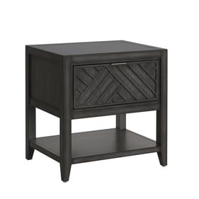 Samuel Lawrence Lenox Gray Leg Nightstand