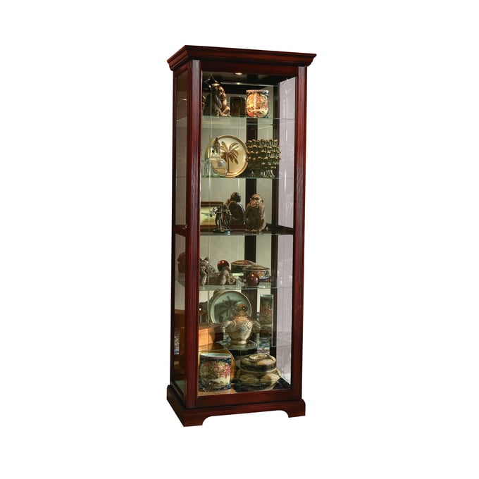 Pulaski PFC Brown Sliding Door Curio Cabinet RH-20717