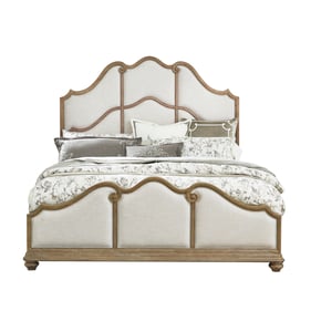 Pulaski Weston Hills Natural Cal King Upholstered Bed