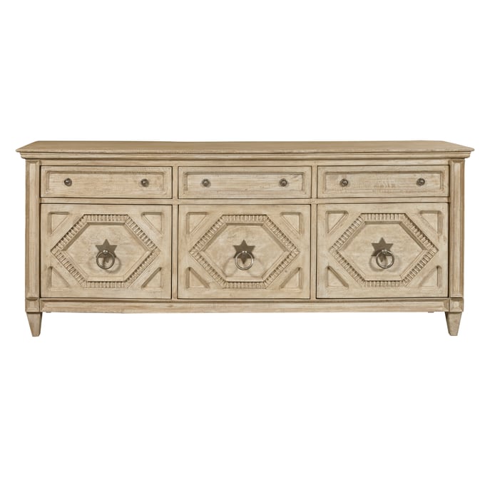 Pulaski Natural 3 Doors Entertainment Console RH-P301030