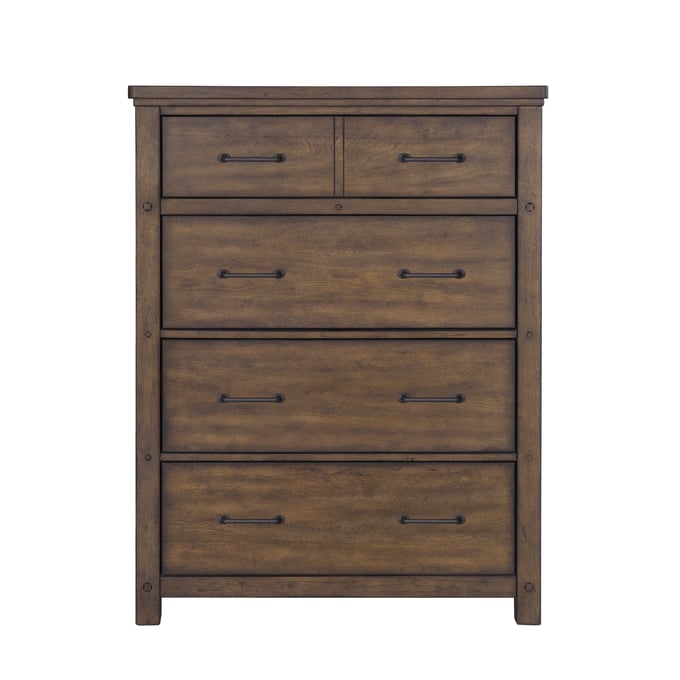 Samuel Lawrence Cambridge Brown 4 Drawers Chest RH-S918-440