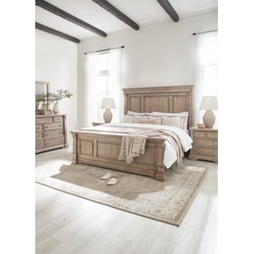 Samuel Lawrence Lawsons Creek Natural 2pc Bedroom Set With Queen Panel Bed