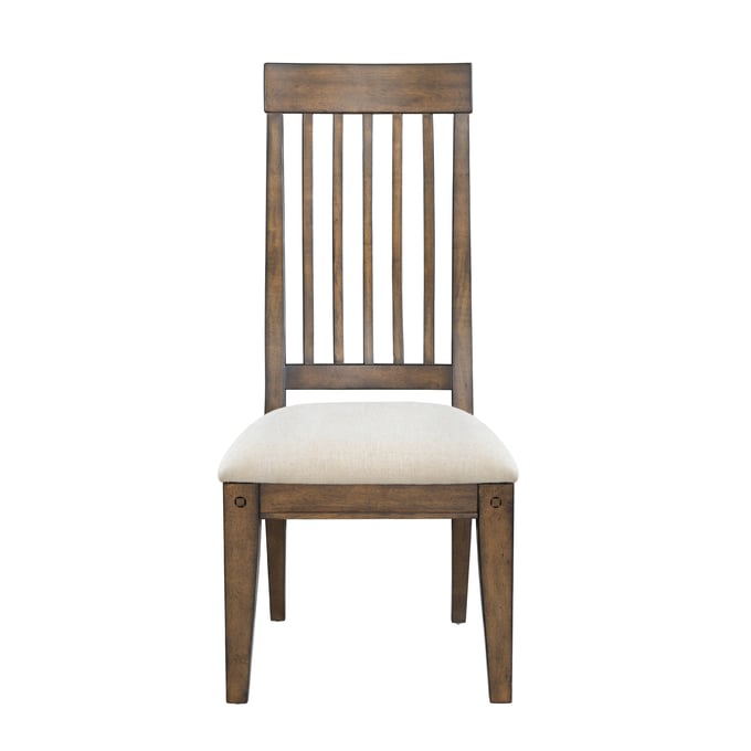 Samuel Lawrence Seneca Brown Dining Side Chair with Upholstered Seat RH-S917-154