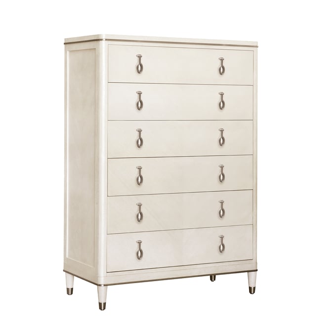 Pulaski Grace White 6 Drawers Chest RH-P377124