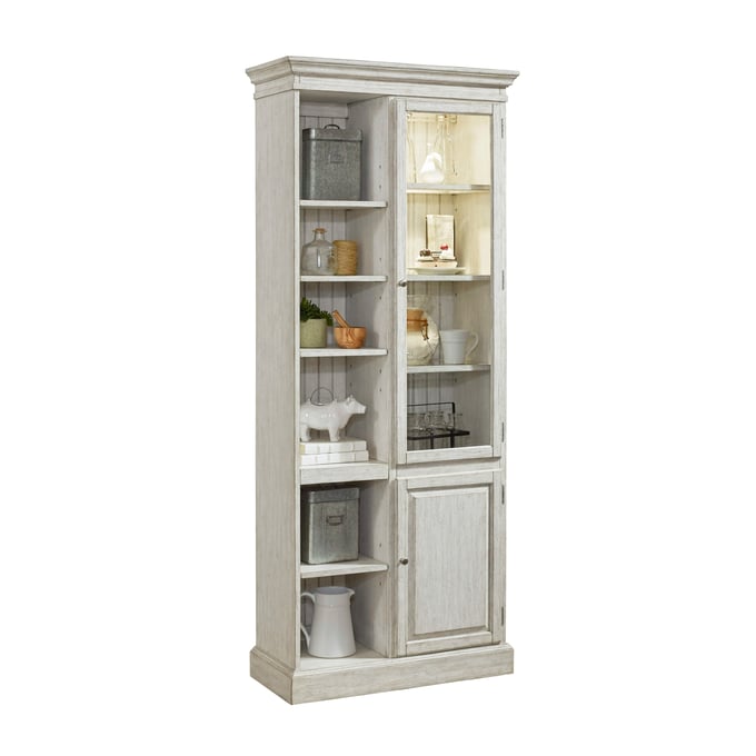 Pulaski PFC Gray Display Curio Cabinet RH-P021714