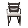 West End Loft Wood Back Arm Chair 2/ctn