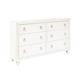 Samuel Lawrence Bella YBR White Kids 6 Drawers Dresser