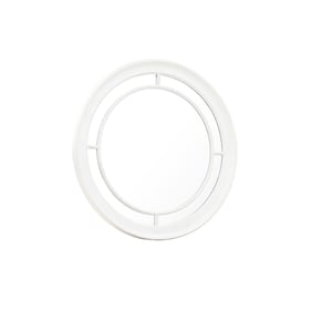 Pulaski Higgins Street Fresh Milk Round Mirror