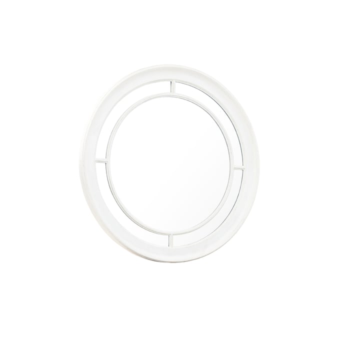 Pulaski Higgins Street Fresh Milk Round Mirror RH-P349111