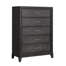 Samuel Lawrence Lenox Gray 5 Drawers Chest