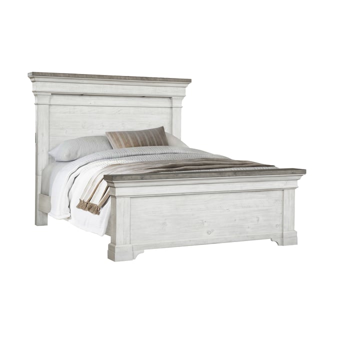 Samuel Lawrence Valley Ridge White Queen Panel Bed RH-S786-BR-K1