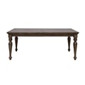 Woodbury Leg Table in Cowboy Boots Brown