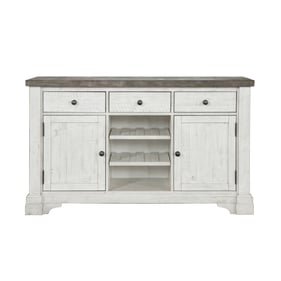 Samuel Lawrence Valley Ridge White 3 Drawers Server