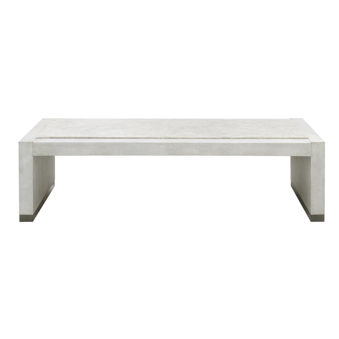 Pulaski Accents White Stone Textured Cocktail Table RH-P301586