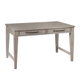 Samuel Lawrence Andover Gray 2 Drawers Desk