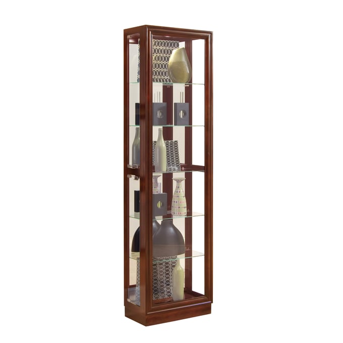 Pulaski PFC Brown Tall Traditional 5 Shelf Curio Cabinet RH-21000