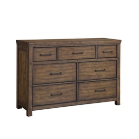 Samuel Lawrence Cambridge Brown 7 Drawers Dresser