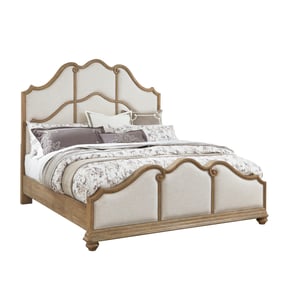 Pulaski Weston Hills Natural Queen Upholstered Bed