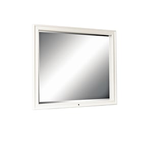 Samuel Lawrence Bella YBR White Framed Dresser Mirror with LED Lighting