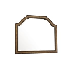 Pulaski Revival Row Brown Landscape Mirror