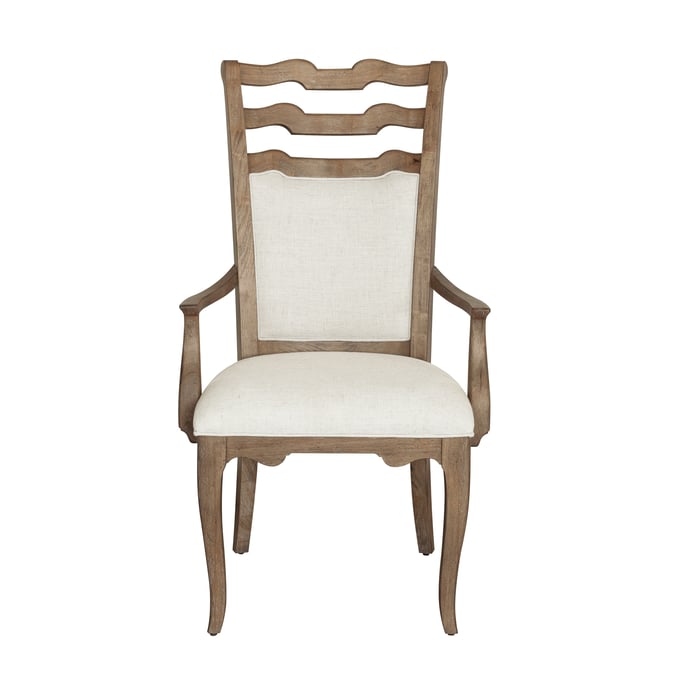 2 Pulaski Weston Hills Natural Arm Chairs RH-P293-DR-K7