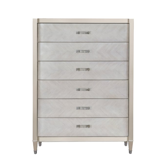 Pulaski Zoey Silver 6 Drawer Chest RH-P344124