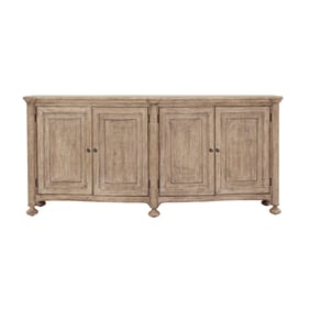 Pulaski Higgins Street Brown 4 Door Credenza