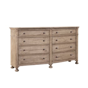 Pulaski Higgins Street Brown 8 Drawers Dresser