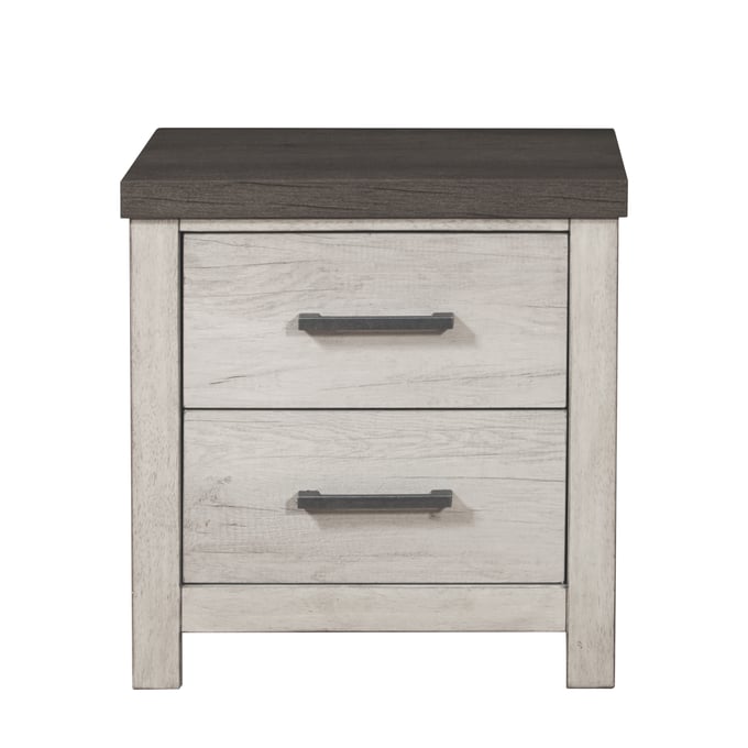 Samuel Lawrence Riverwood Gray Nightstand with USB Port RH-S466-050