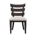 West End Loft Wood Back Side Chair 2/ctn