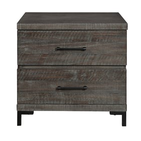 Samuel Lawrence Furniture Austin Brown 2 Drawers Nightstand with USB