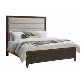 Pulaski West End Loft Brown Upholstered Queen Bed