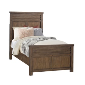 Samuel Lawrence Cambridge Brown Twin Panel Bed