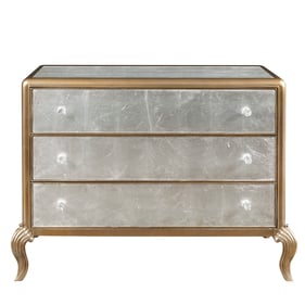 Pulaski Accents Silver 3 Drawers Eglomise Accent Chest