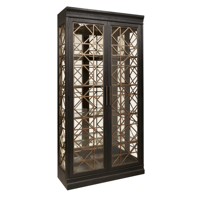 Pulaski black deals curio cabinet