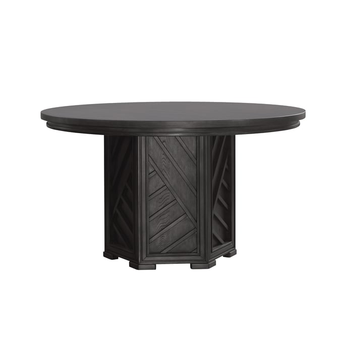 Samuel Lawrence Lenox Gray Round Dining Table RH-S964-DR-K1