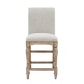 Higgins Street Upholstered Back Stool