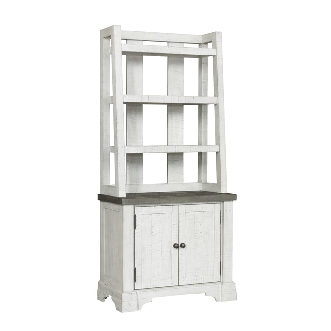 Samuel Lawrence Valley Ridge White Bookcase with Hutch RH-S786-OFF-K1