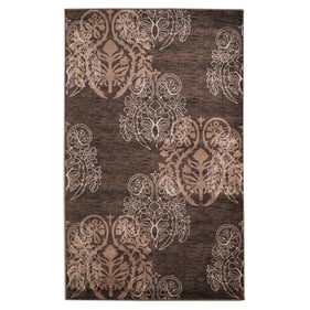 Linon Milan Lana Brown And Beige Rug - 91x60