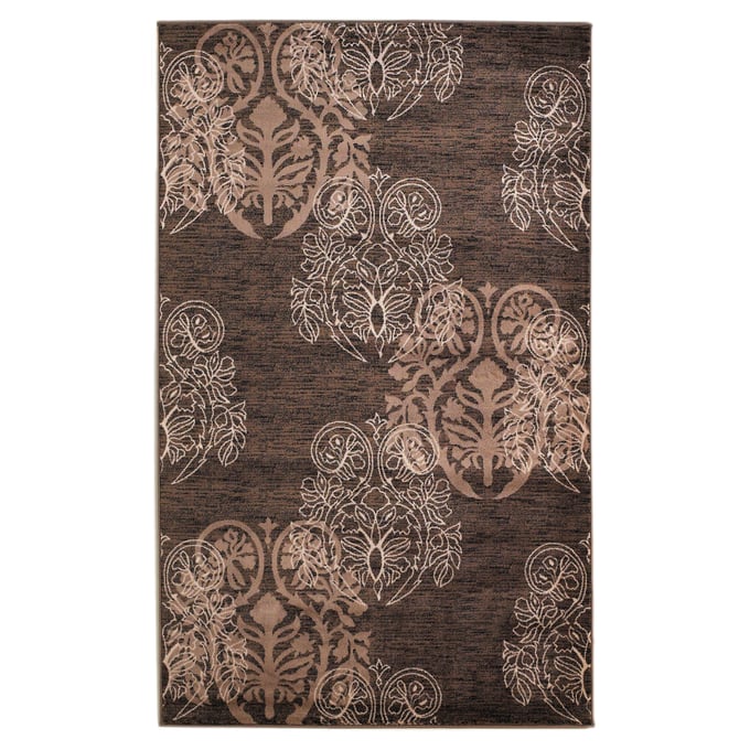 Linon Milan Lana Brown And Beige Rug - 91x60 LN-RUG-MN2658